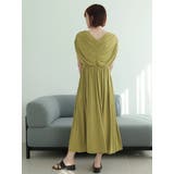 クロスギャザーカットワンピース | LADYMADE | 詳細画像4 