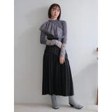 サテンスリットフレアスカート | LADYMADE | 詳細画像15 