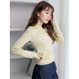 オープンスリーブボーダーニット | LADYMADE | 詳細画像18 