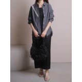 アシメリブライン切替シャツ | LADYMADE | 詳細画像7