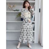 キーネックバイカラープリーツワンピース | LADYMADE | 詳細画像15 
