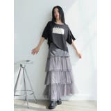 シルバープリントロゴTシャツ | LADYMADE | 詳細画像30 