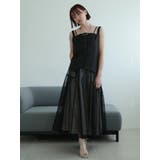 レイヤードキャミ×メッシュスカートセット | LADYMADE | 詳細画像10