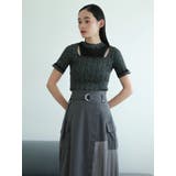 スリットシアーレイヤードラメニット | LADYMADE | 詳細画像16 