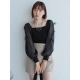 リボンスリーブドッキングニット | LADYMADE | 詳細画像32