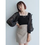 リボンスリーブドッキングニット | LADYMADE | 詳細画像33
