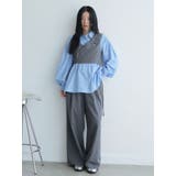 アシメリボンポケットタックワイドパンツ | LADYMADE | 詳細画像22 