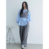 アシメリボンポケットタックワイドパンツ | LADYMADE | 詳細画像23 