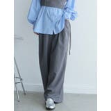 アシメリボンポケットタックワイドパンツ | LADYMADE | 詳細画像24 