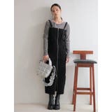 フロントジップラメニットジャンスカ | LADYMADE | 詳細画像1 