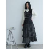 ラメチュールフリルティアードスカート | LADYMADE | 詳細画像9