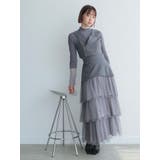 ラメチュールフリルティアードスカート | LADYMADE | 詳細画像13