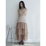 ラメチュールフリルティアードスカート | LADYMADE | 詳細画像19