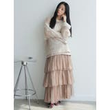 ラメチュールフリルティアードスカート | LADYMADE | 詳細画像23