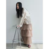 ラメチュールフリルティアードスカート | LADYMADE | 詳細画像24