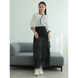 ラメチュールフリルティアードスカート | LADYMADE | 詳細画像31