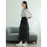 ラメチュールフリルティアードスカート | LADYMADE | 詳細画像32