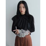 チュールフリル×シアーカフスリブニットセット | LADYMADE | 詳細画像19