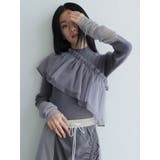 チュールフリル×シアーカフスリブニットセット | LADYMADE | 詳細画像30