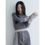 チュールフリル×シアーカフスリブニットセット | LADYMADE | 詳細画像34