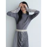 チュールフリル×シアーカフスリブニットセット | LADYMADE | 詳細画像35
