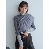 チュールフリル×シアーカフスリブニットセット | LADYMADE | 詳細画像41