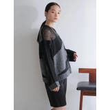 シアーモヘアブロッキングニット | LADYMADE | 詳細画像10
