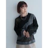 シアーモヘアブロッキングニット | LADYMADE | 詳細画像12