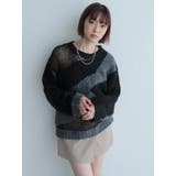 シアーモヘアブロッキングニット | LADYMADE | 詳細画像14