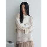シアーモヘアブロッキングニット | LADYMADE | 詳細画像20