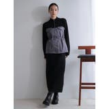 ワークポケットドッキングニットワンピース | LADYMADE | 詳細画像1 