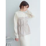 ワークポケットドッキングニットワンピース | LADYMADE | 詳細画像6 