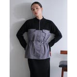 ワークポケットドッキングニットワンピース | LADYMADE | 詳細画像24 