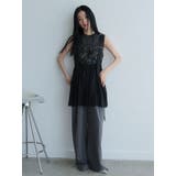 メタリックチュールキャミトップス | LADYMADE | 詳細画像14 