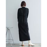 リボンチュールトップス×ラメニットワンピースセット | LADYMADE | 詳細画像18 