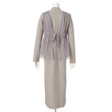 リボンチュールトップス×ラメニットワンピースセット | LADYMADE | 詳細画像22 