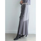 バイカラートラックカットスカート | LADYMADE | 詳細画像5 