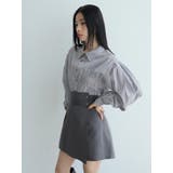 シャーリングシャツ×ニットビスチェセット | LADYMADE | 詳細画像8