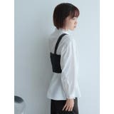 シャーリングシャツ×ニットビスチェセット | LADYMADE | 詳細画像12