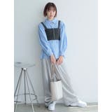 シャーリングシャツ×ニットビスチェセット | LADYMADE | 詳細画像21