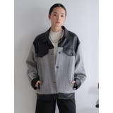 フェイクレザー中綿ジャケット | LADYMADE | 詳細画像1 