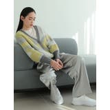 ラメフェザージャガードニットカーディガン | LADYMADE | 詳細画像8 