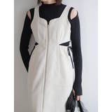 フロントジップサイドリボンジャンスカ | LADYMADE | 詳細画像5 