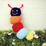 ぬいぐるみ いもむしくん 黒 | livingut | 詳細画像5