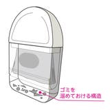 卓上ほうきちりとりセット マグネット付き sm＠rt658 | livingut | 詳細画像3 