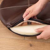 シートクッション ボンデッドレザー 直径38cm | livingut | 詳細画像9