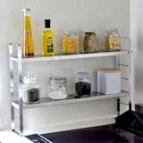 調味料ラック 伸縮スリムラック 幅52～91cm | livingut | 詳細画像13 