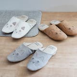 スリッパ にゃふにゃふ フェイクレザースリッパ | livingut | 詳細画像6 