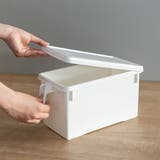 キッチン収納ケース ストックハンドルボックス フタ付き | livingut | 詳細画像11 