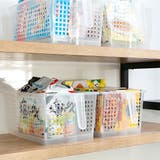 キッチン収納ケース ストックハンドルバスケット コロ付き | livingut | 詳細画像12 